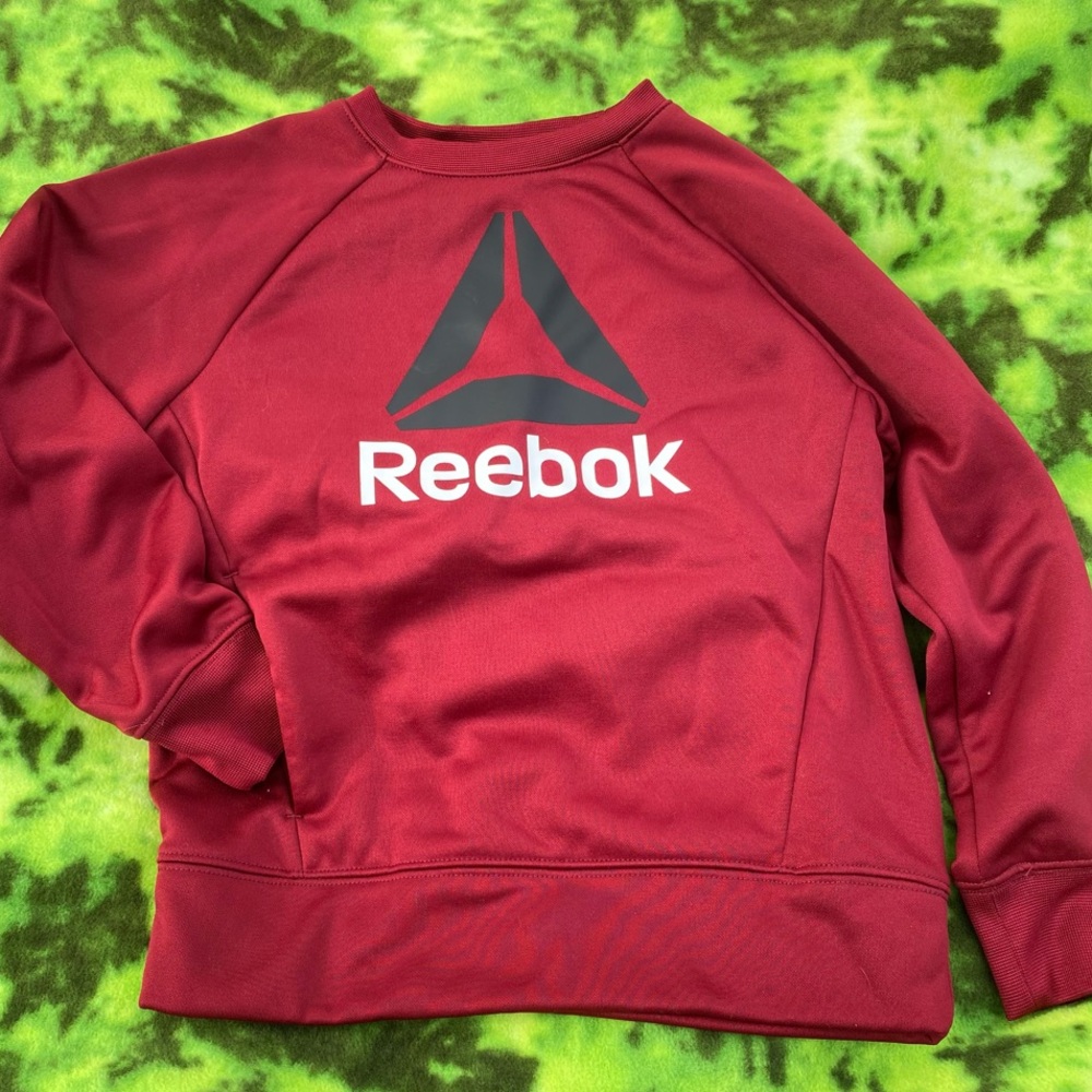 Reebok Red Sweatshirt
